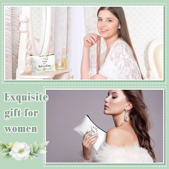 16 Pcs Christian Cosmetic Bags Bulk Christian Inspirational Gift for Women Relig - Picture 5 of 7